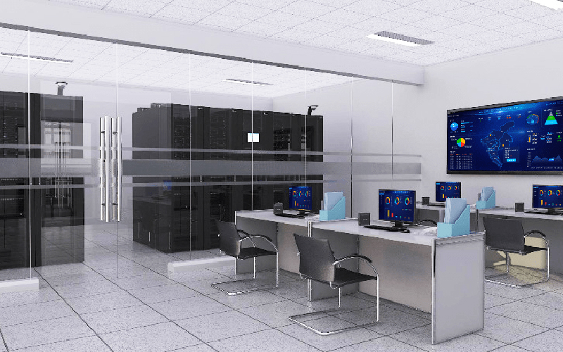 靈臺(tái)鈺圣有機(jī)農(nóng)業(yè)公司安防監(jiān)控、門(mén)禁機(jī)房設(shè)備硬件案例